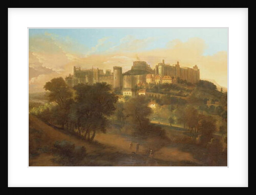A Prospect Of Windsor Castle From The South by Johannes Vorsterman