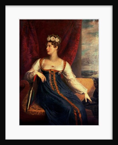 Portrait of Princess Charlotte Augusta of Wales by George Dawe