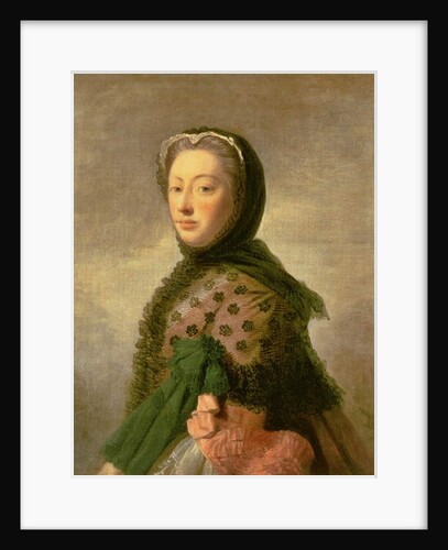 Portrait of Augusta of Saxe-Gotha, Princess of Wales by Allan Ramsay