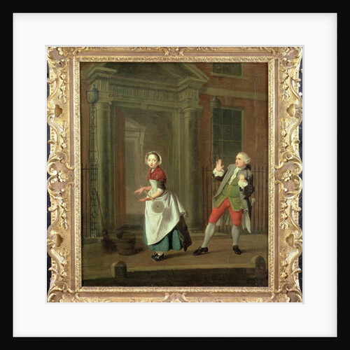 A Scene from 'Description Of A City Shower' by Jonathan Swift 1764 by Edward Penny