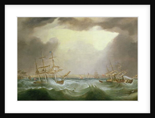 The Great Gale of 6th and 7th January 1839, 1882 by Samuel Walters