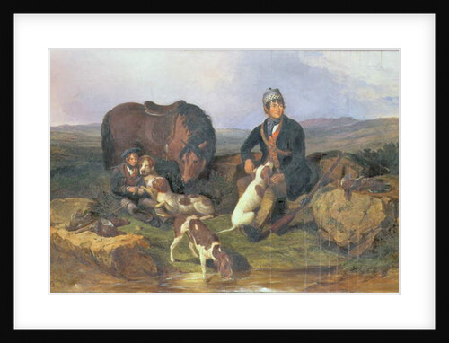 Grouse Shooting, 1848 by Alexander Rolfe