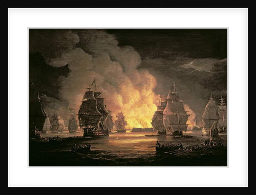 The Battle of Algiers, 27th August 1816, c.1825 by Thomas Luny