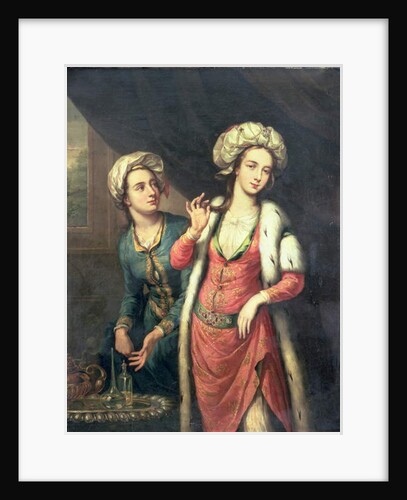 Portrait of a Lady thought to be Lady Mary Wortley Montagu by George Knapton