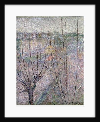 Pollarded Trees, Ashford, 1914 by James Brown