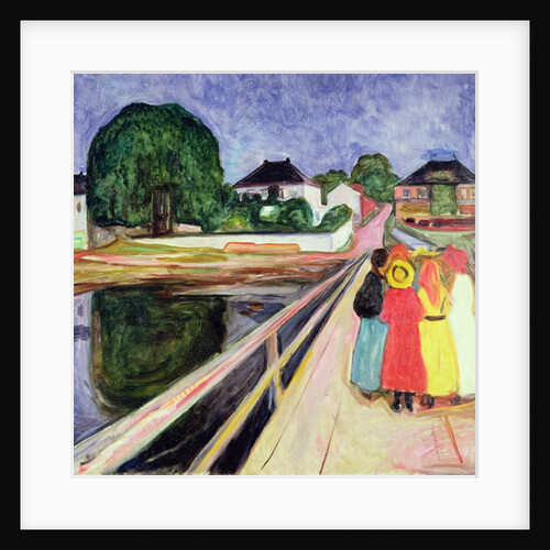 Girls on a Bridge by Edvard Munch