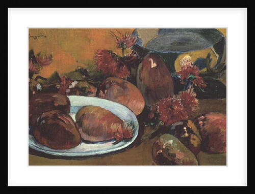 Still Life with Mangos by Paul Gauguin