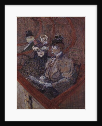 Study for La Grande Loge, 1896 by Henri de Toulouse-Lautrec