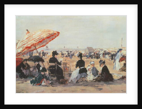 The Beach, 1894 by Eugene Louis Boudin