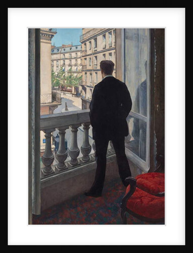 Man at the Window, 1875 by Gustave Caillebotte