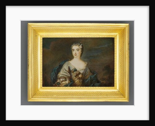 A lady called Louise-Jeanne de Durfot, Duchesse de Mazarin et de la Meilleraye, c.1750 by French School