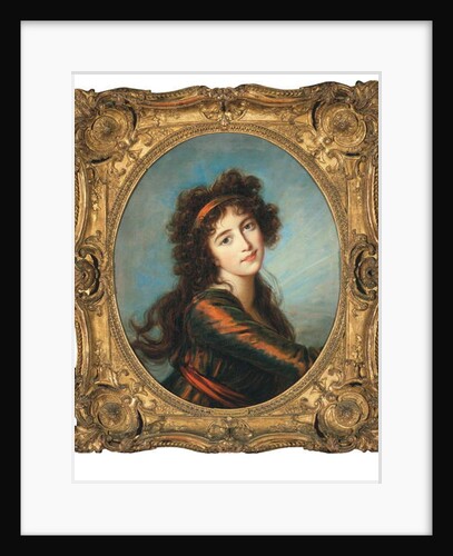 Portrait of Princess Caroline de Liechtenstein by Elisabeth Louise Vigee-Lebrun