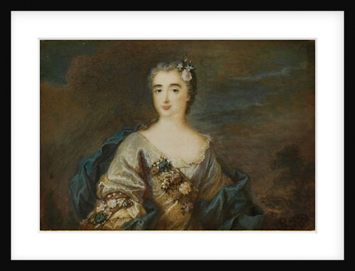 A lady called Louise-Jeanne de Durfot, Duchesse de Mazarin et de la Meilleraye, c.1750 by French School