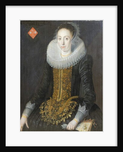 Portrait of Eritia Aukje Hoppers, nee De Blocq, 1622 by Jan De (attr. to) Salle