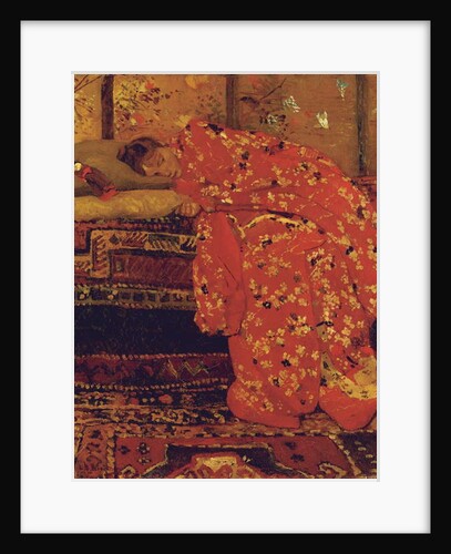 Girl in a Red Kimono by Georg-Hendrik Breitner