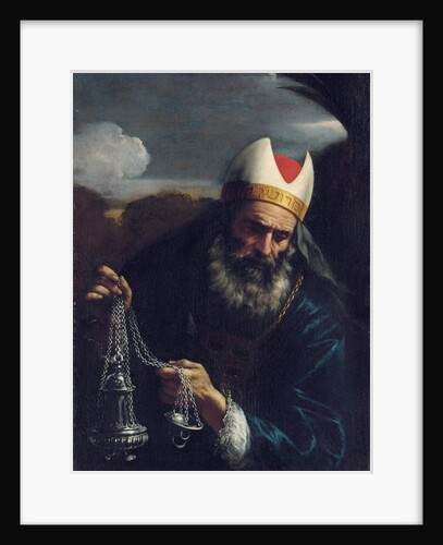 Aaron, High Priest of the Israelites, holding a censer by Pier Francesco Mola