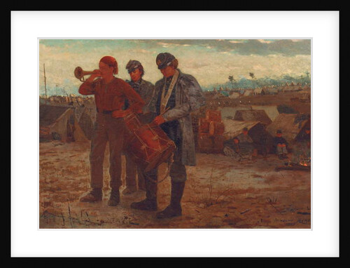 Sounding Reveille, 1865 by Winslow Homer