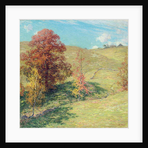 The Red Oak, 1911 by Willard Leroy Metcalf