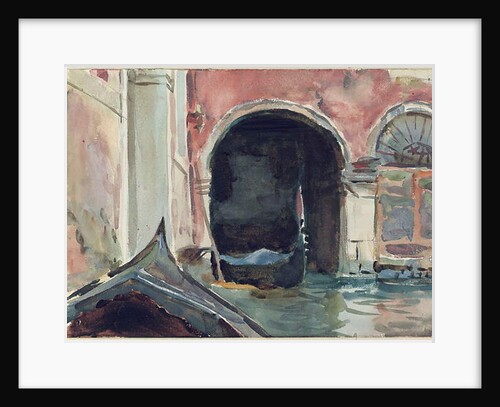 Venetian Canal by John Singer Sargent