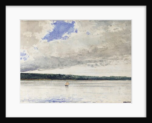 Small Sloop, 1880 by Winslow Homer