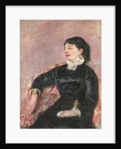 Portrait of an Italian Lady by Mary Stevenson Cassatt
