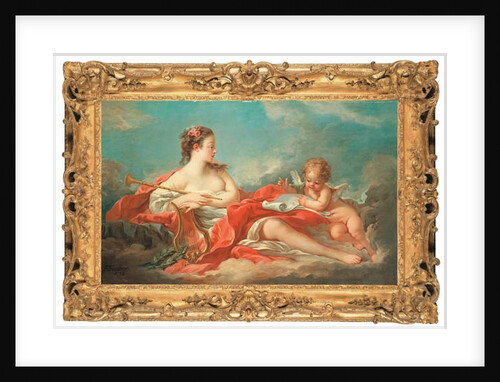 Erato, the Muse of Love Poetry by Francois Boucher