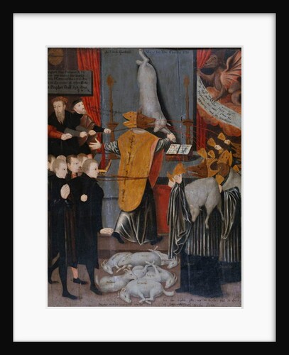 An Anti-Catholic Allegory by English School