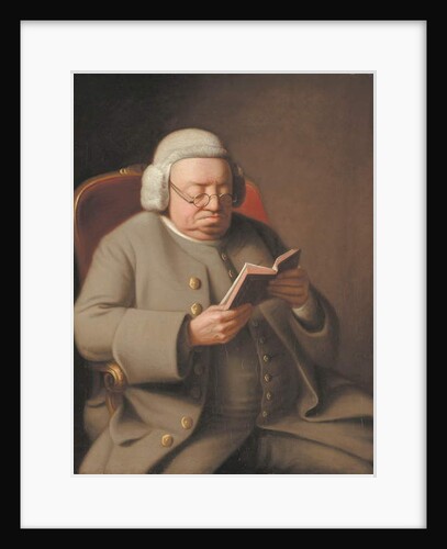 Portrait of Isaac Brodeau Reading a Book, 18th century by George Roth