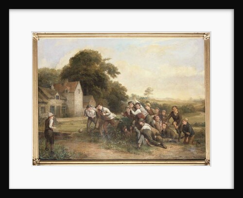 The Football Game by Thomas Webster