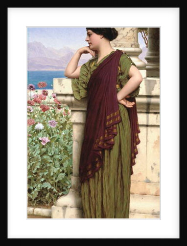 Tender Thoughts, 1917 by John William Godward