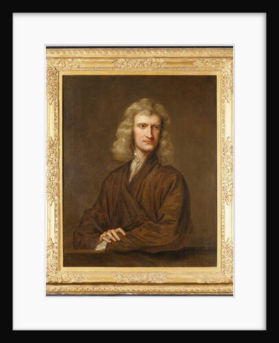 Portrait of Sir Isaac Newton, the Great Philosopher, Mathematician and Astronomer by Godfrey Kneller