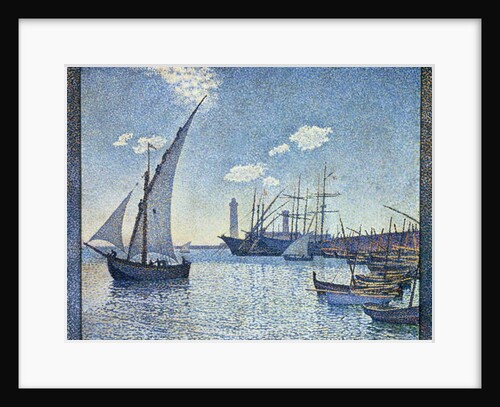 Port de Cette, Les Tartanes, 1892 by Theo van Rysselberghe