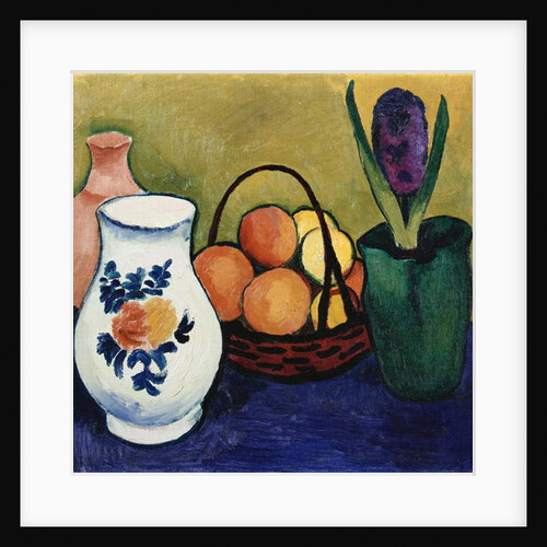 The White Jug with Flower and Fruit, 1910 by August Macke