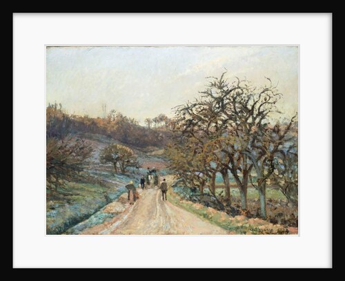Orchard near d'Osny, Pontoise, 1874 by Camille Pissarro