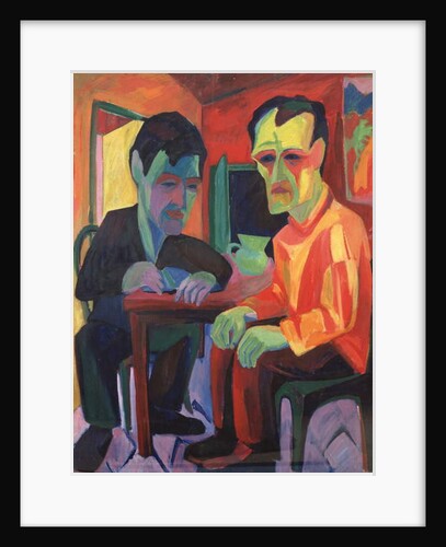 The Discussion; Das Gesprach, c.1925 by Hermann Scherer