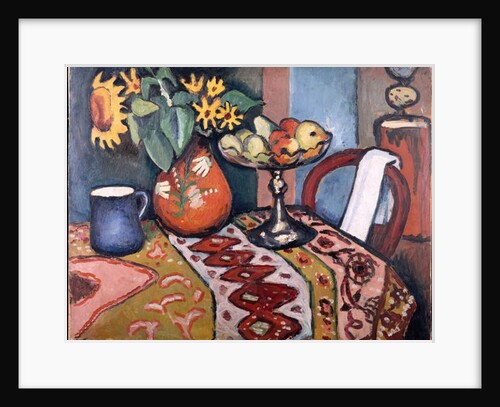 Still Life with Sunflowers II, 1911 by August Macke