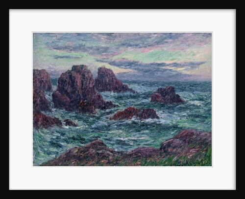 The Evening at Ouessant; Le Soir a Ouessant by Henry Moret