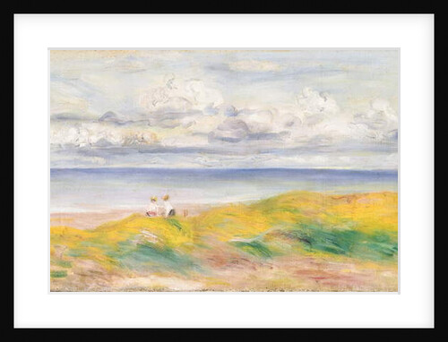 On the Cliffs; Sur la Falaise, 1880 by Pierre Auguste Renoir
