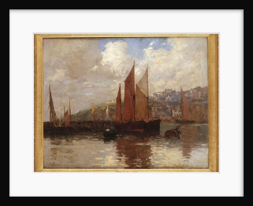 In Brixham Harbour, South Devon, 1897 by Terrick Williams