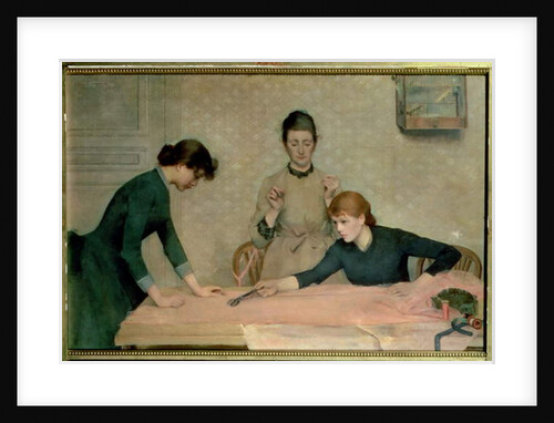 The Sewing Class by Alix d' Anethan