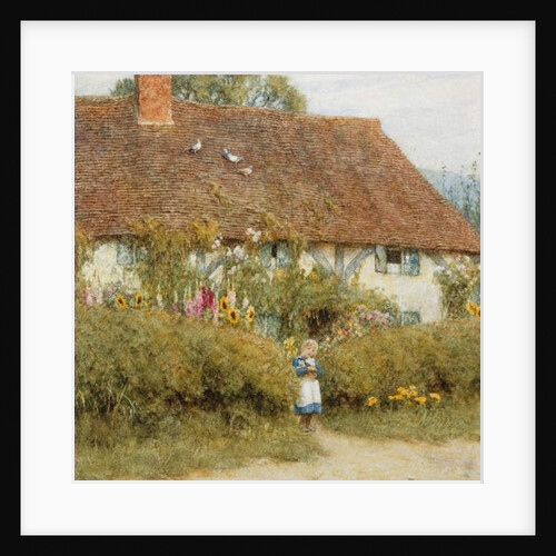 Cottage at West Horsley, Surrey by Helen Allingham