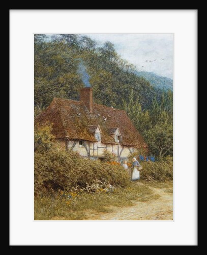 A Cottage near Witley, Surrey by Helen Allingham