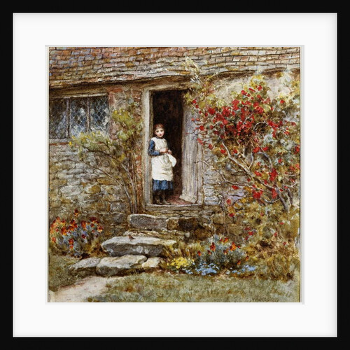 Corcorus Japonica by Helen Allingham