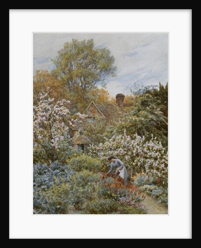 A Garden in Spring by Helen Allingham