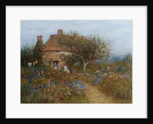 A Cottage near Brook, Witley, Surrey by Helen Allingham