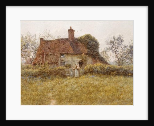A Cottage at Pinner, Middlesex by Helen Allingham