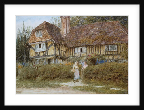 A Kentish Cottage by Helen Allingham