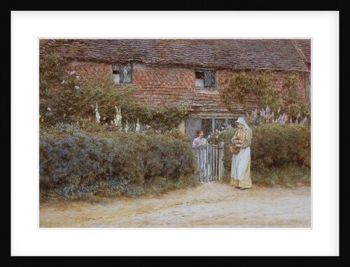 A Cottage at Haslemere by Helen Allingham