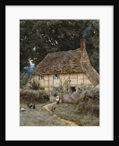 On the Brook Road, near Witley by Helen Allingham