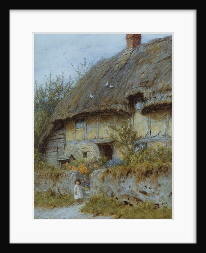 A Berkshire Cottage by Helen Allingham